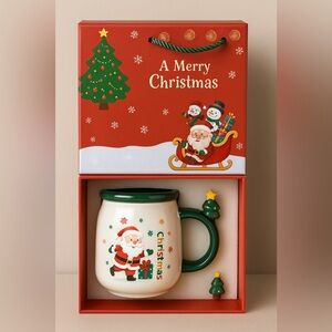 🎄 Christmas Ceramic Mug Gift Set